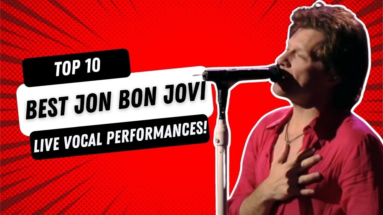 Jon Bon Jovi's vocal range