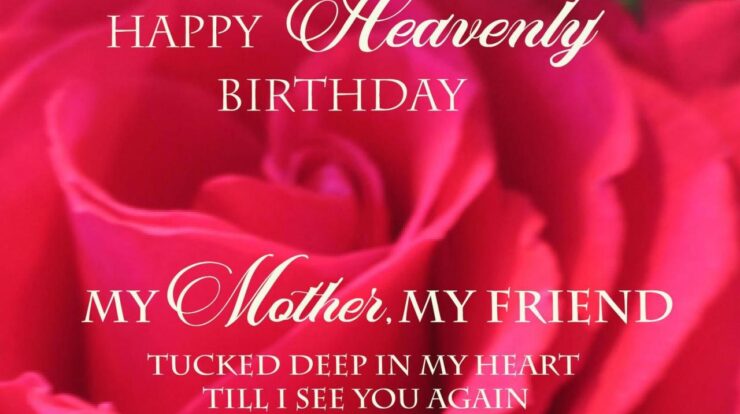 Happy heavenly mother's day mom